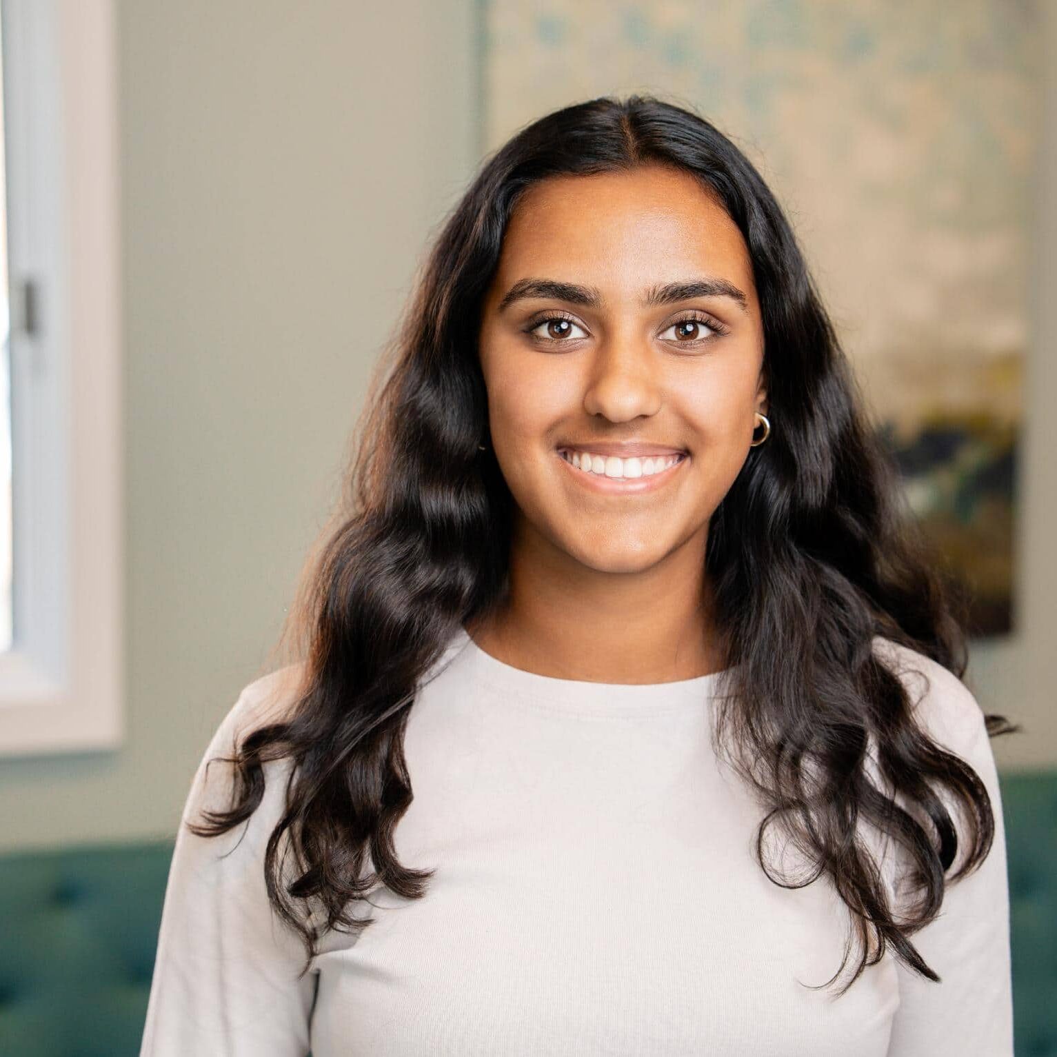 rambo-ortho-patient-02603 Smiling young patient at Rambo Orthodontics showcasing a confident smile, highlighting personalized orthodontic care in a welcoming environment.